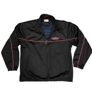 Mac Tools 1/4 Zip Black Pullover Sweater - Mens 2XL